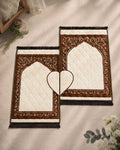 Couple Prayer Mat- Sharikan Plushmink Premium