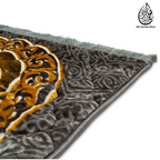 Hajre Aswad Premium Prayer Mat™ | Comfit Collection | Charcoal Grey Ilmi Variety Store