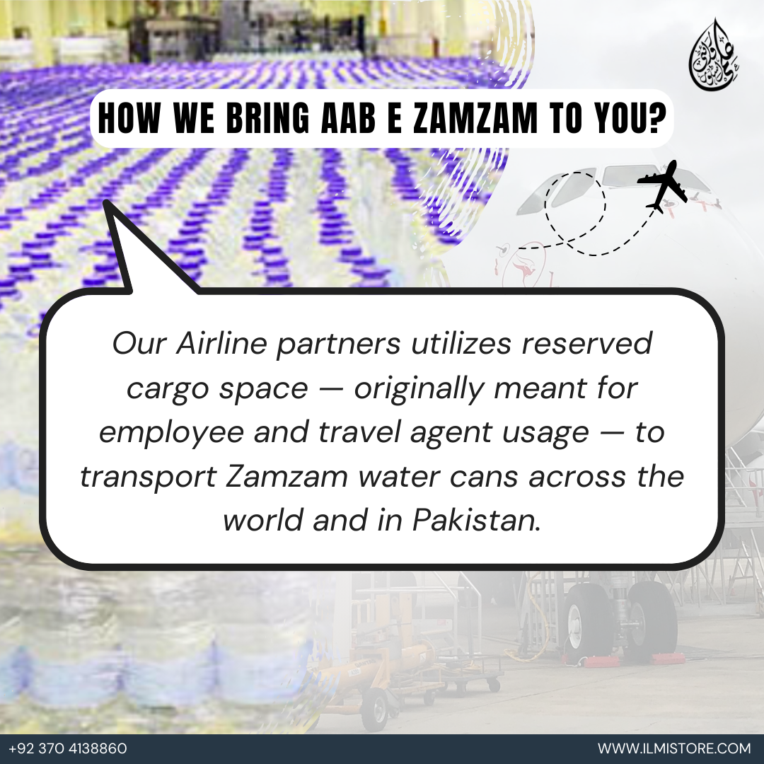 Abe-e-Zamzam (5 liter) || Airport Packing || 100% pure & original packaging