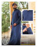 Saudi Blue Collared Thobe Ilmi Variety Store