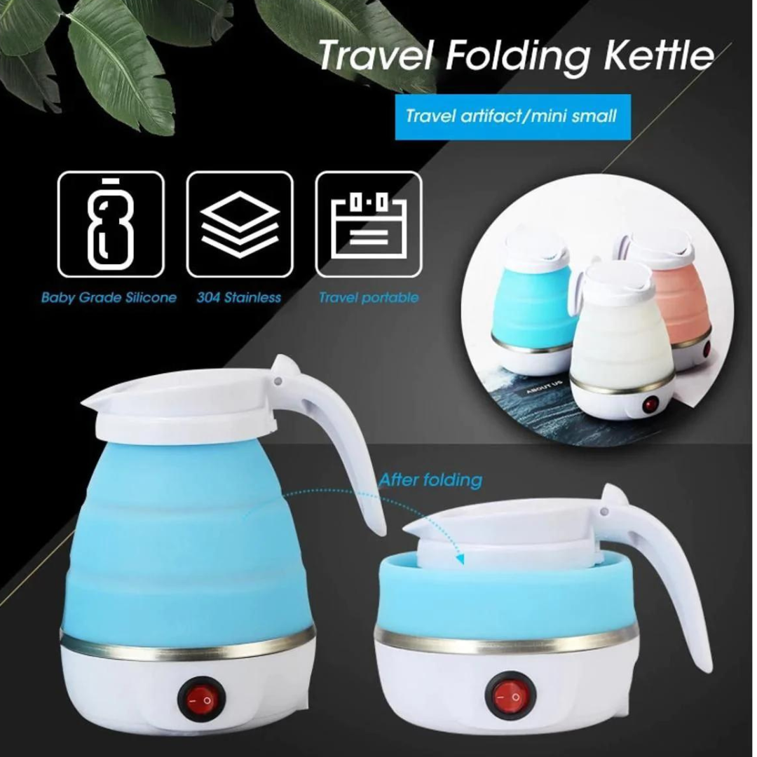 Folding Electric Kettle | Best for Travelers ⭐⭐⭐⭐⭐100,000+ Happy Customer