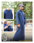Emirati Blue Thobe || Timeless Edition Ilmi Variety Store