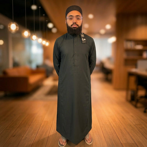 Al-Fahir Black Thobe Ilmi Variety Store