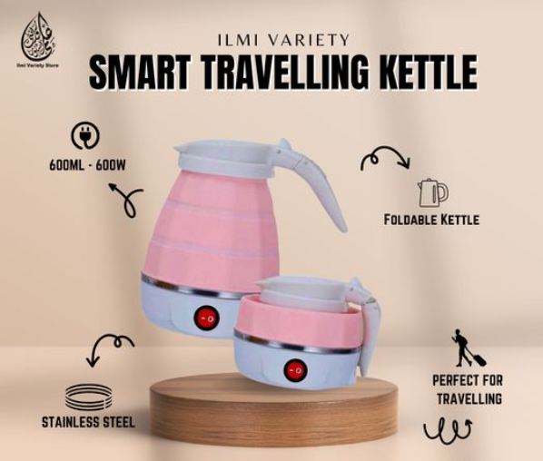 Folding Electric Kettle | Best for Travelers ⭐⭐⭐⭐⭐100,000+ Happy Customer