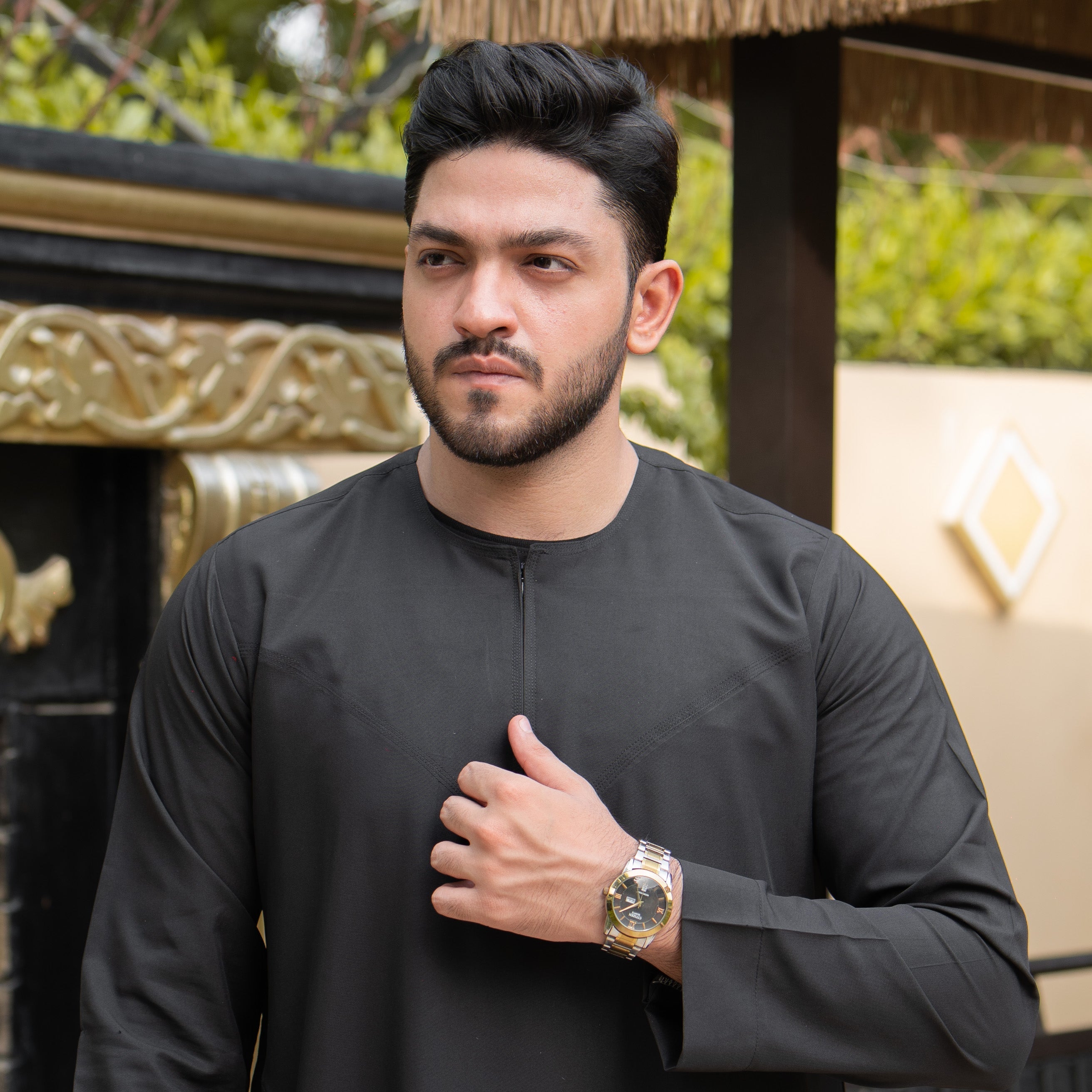 Emirati Black Thobe || Timeless Edition Ilmi Variety Store